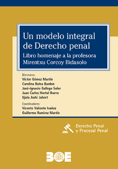 Imagen de portada del libro Un modelo integral de Derecho penal