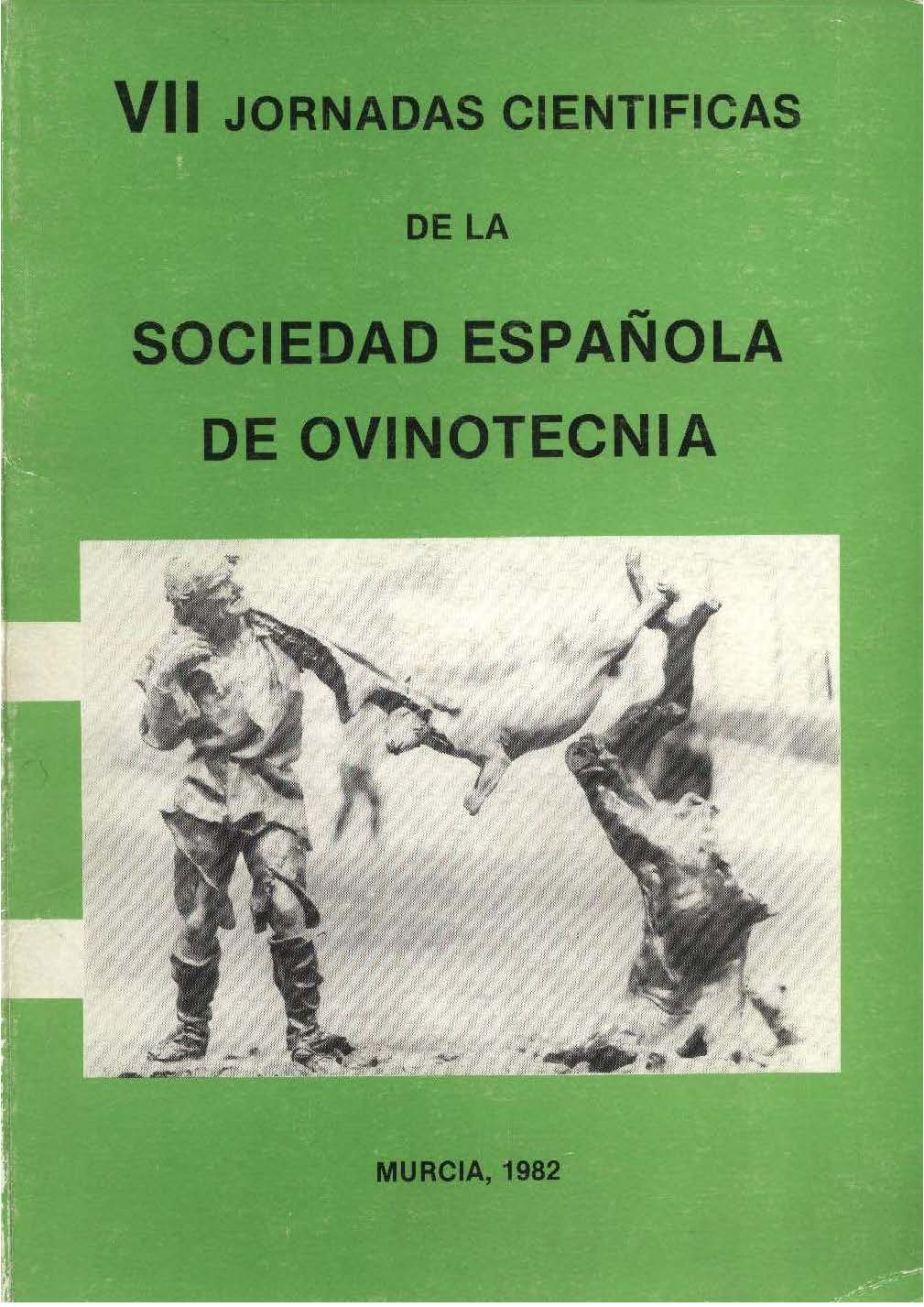 Imagen de portada del libro Trabajos presentados a las VII Jornadas Científicas de la Sociedad Española de Ovinotecnia