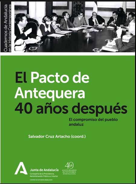Imagen de portada del libro El Pacto de Antequera 40 años después