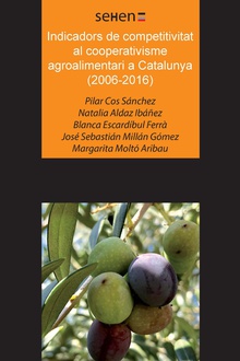 Imagen de portada del libro Indicadors de competitivitat al cooperativisme agroalimentari a Catalunya (2006-2016)