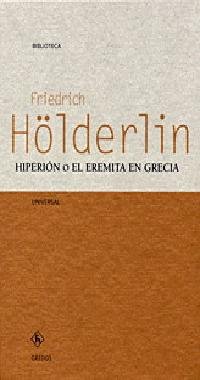 Imagen de portada del libro Hiperión o El eremita en Grecia