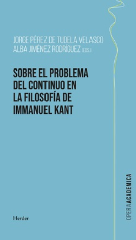 Imagen de portada del libro Sobre el problema del continuo en la filosofía de Kant