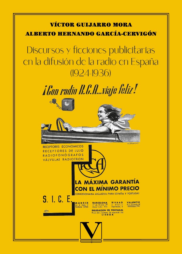 Imagen de portada del libro Discursos y ficciones publicitarias en la difusión de la radio en España (1924-1936)