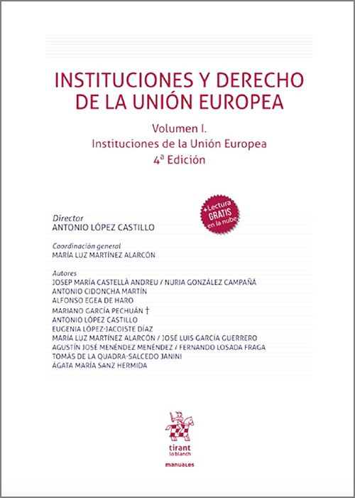 Imagen de portada del libro Instituciones y Derecho de la Unión Europea