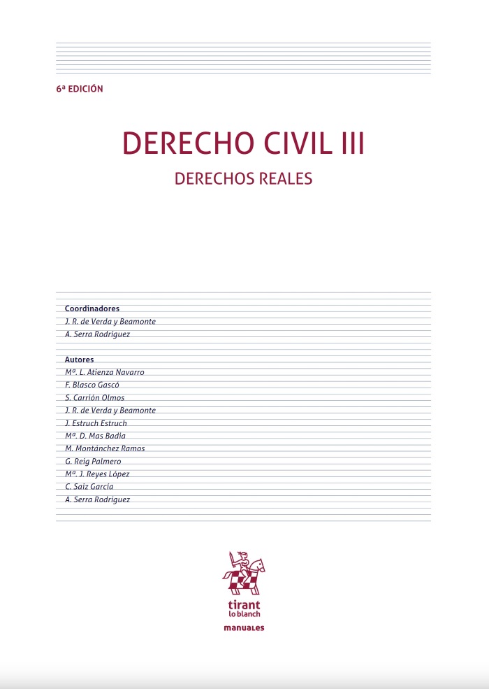Imagen de portada del libro Derecho Civil III Derechos Reales