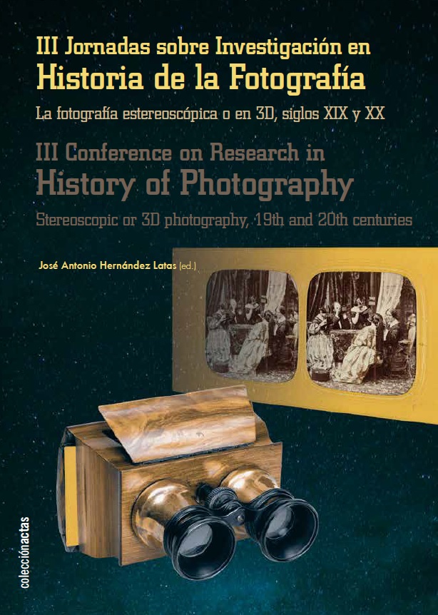 Imagen de portada del libro III Jornadas sobre Investigación en Historia de la Fotografía