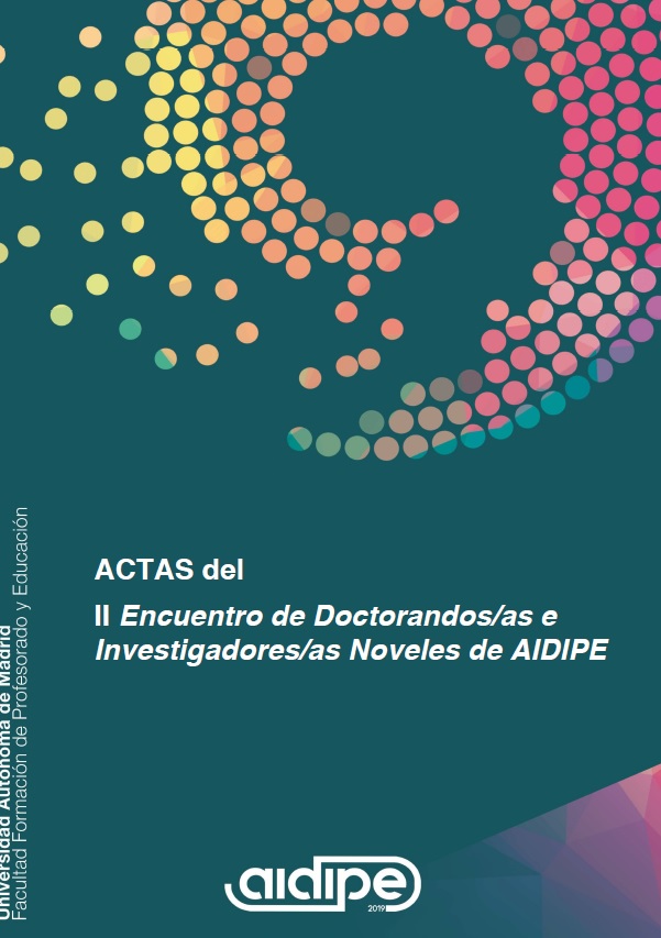 Imagen de portada del libro II Encuentro de Doctorandos/as e Investigadores/as Noveles de AIDIPE