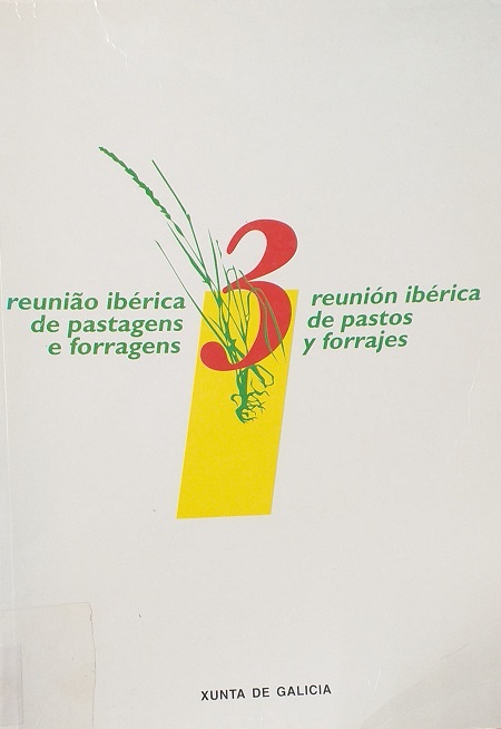 Imagen de portada del libro 3 Reunião Ibérica de Pastagens e Forragens