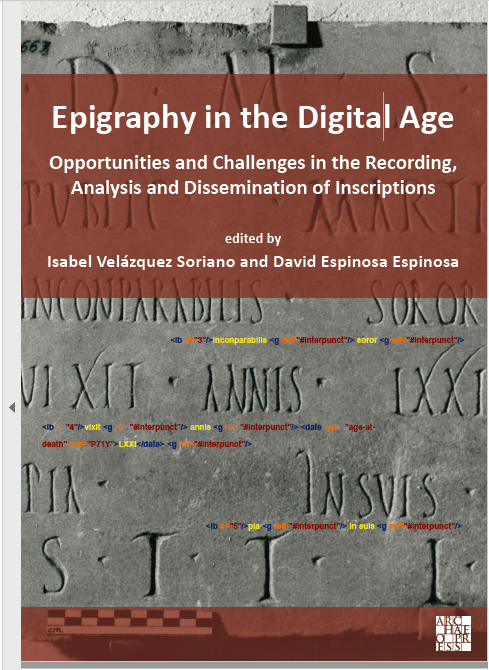 Imagen de portada del libro Epigraphy in the Digital age