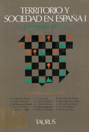 Imagen de portada del libro Territorio y sociedad en España