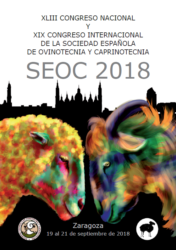 Imagen de portada del libro XLIII Congreso Nacional y XIX Congreso Internacional de la Sociedad Española de Ovinotecnia y Caprinotecnia (SEOC)