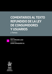 Imagen de portada del libro Comentarios al texto refundido de la Ley de consumidores y usuarios