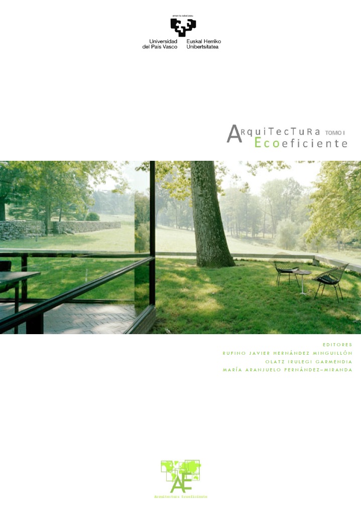 Imagen de portada del libro Arquitectura Ecoeficiente
