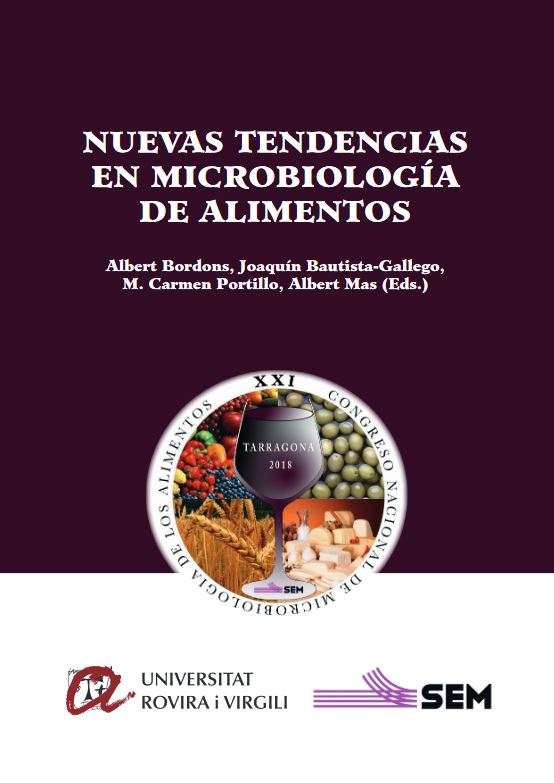 Imagen de portada del libro Nuevas tendencias en microbiología de alimentos