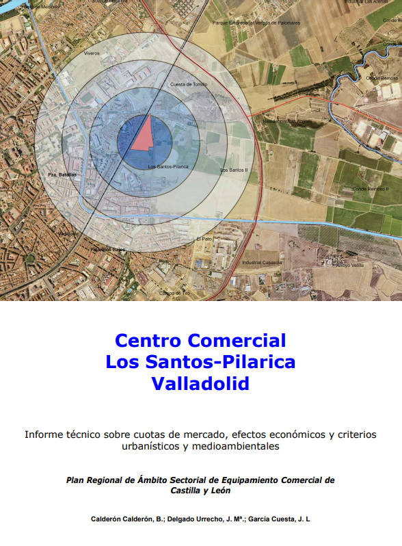 Imagen de portada del libro Centro comercial Los Santos-Pilarica, Valladolid