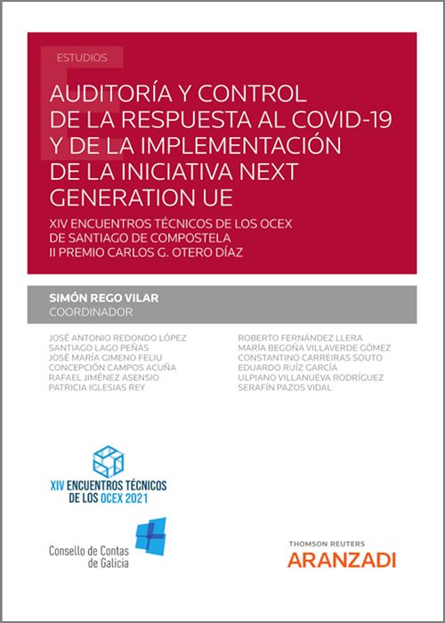 Imagen de portada del libro Auditoría y control de la respuesta al Covid-19 y de la implementación de la iniciativa Next Generation UE
