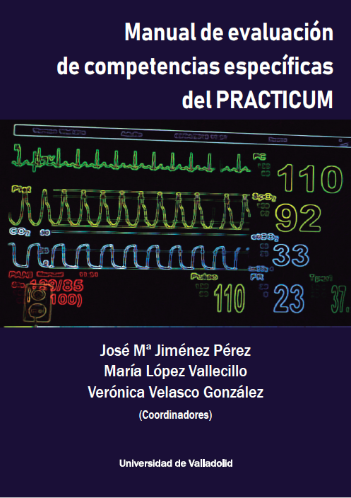 Imagen de portada del libro Manual de evaluación de competencias específicas del PRACTICUM