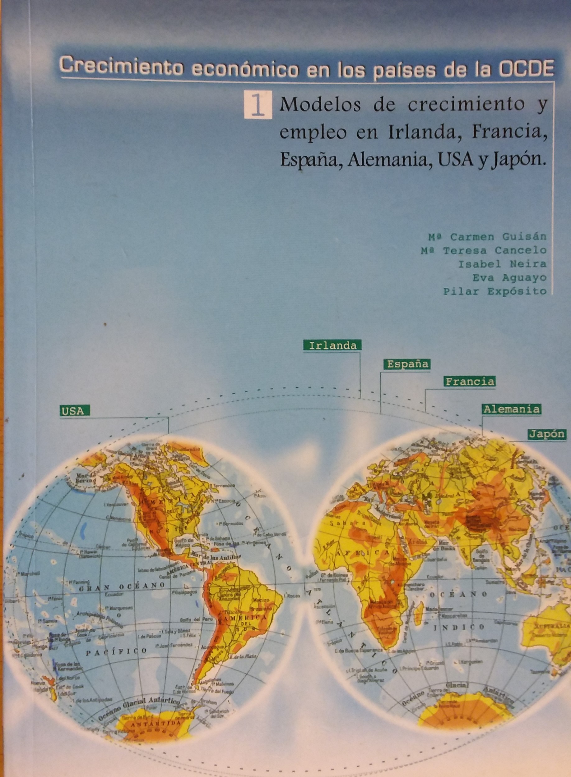 Imagen de portada del libro Crecimiento económico en los países de la OCDE.1