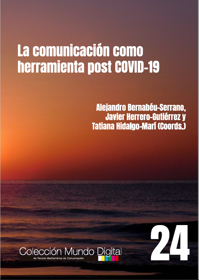 Imagen de portada del libro La comunicación como herramienta post COVID-19