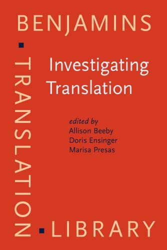 Imagen de portada del libro Investigating Translation