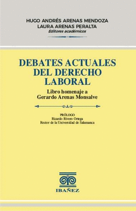 Imagen de portada del libro Debates actuales del derecho laboral