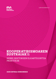 Imagen de portada del libro Kooperatibismoaren sustraiak I