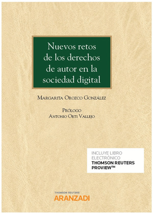 Imagen de portada del libro Nuevos retos de los derechos de autor en la sociedad digital