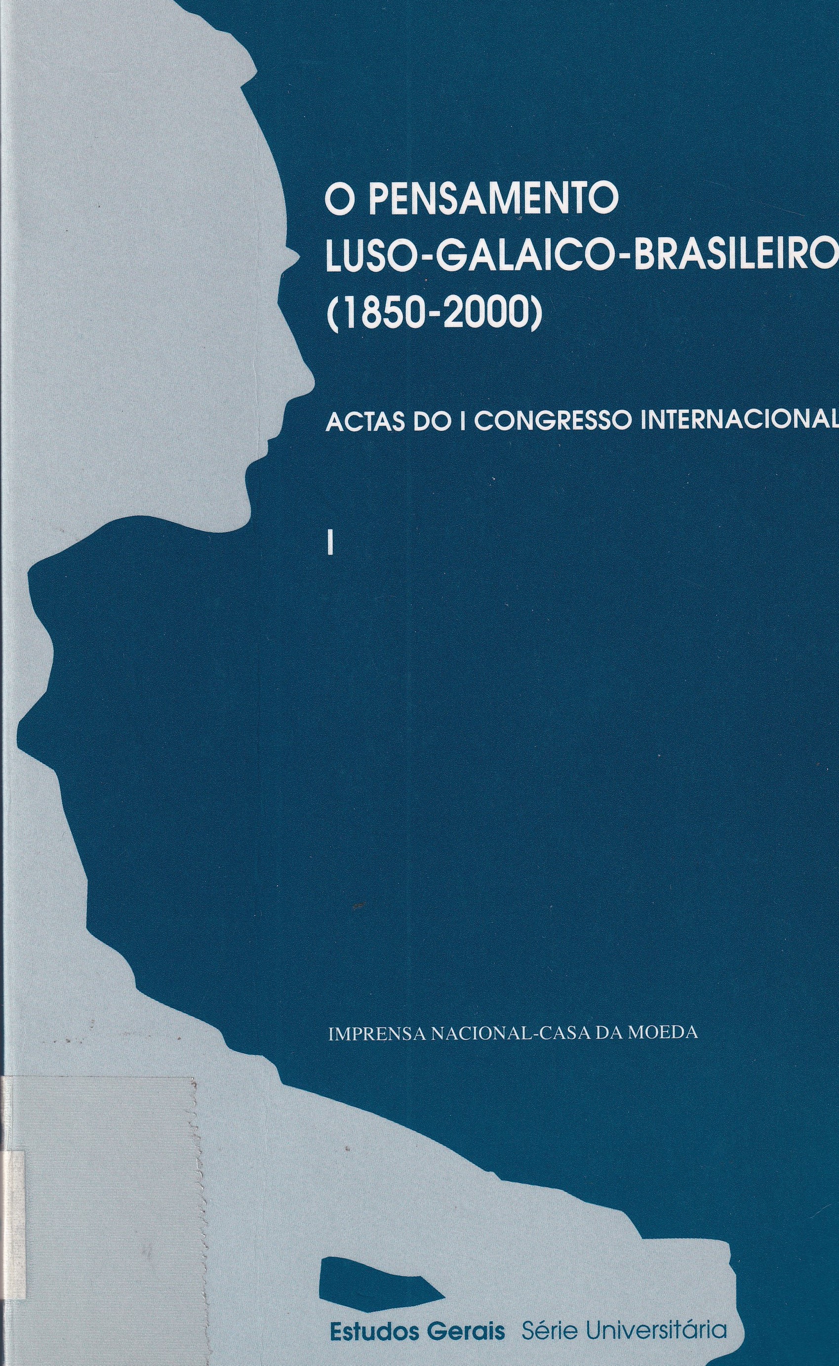 Imagen de portada del libro O pensamento luso-galaico-brasileiro (1850-2000)