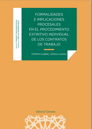 Imagen de portada del libro Formalidades e implicaciones procesales en el procedimiento extintivo individual de los contratos de trabajo