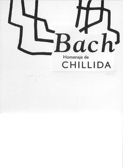 Imagen de portada del libro Bach, homenaje de Chillida