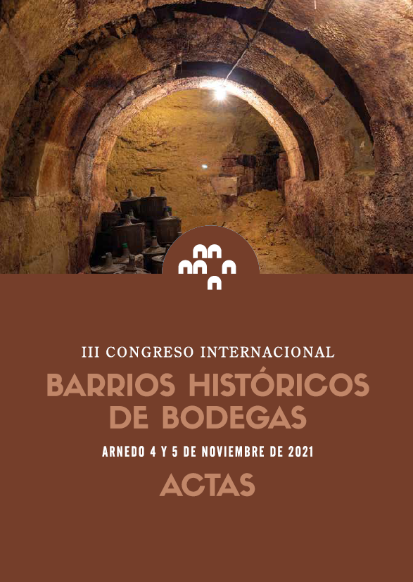 Imagen de portada del libro III Congreso internacional de Barrios Históricos de Bodegas