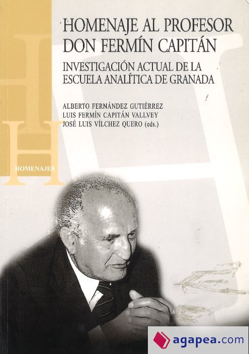 Imagen de portada del libro Homenaje al profesor don Fermín Capitán