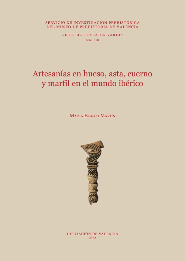 Imagen de portada del libro Artesanías en hueso, asta, cuerno y marfil en el mundo ibérico
