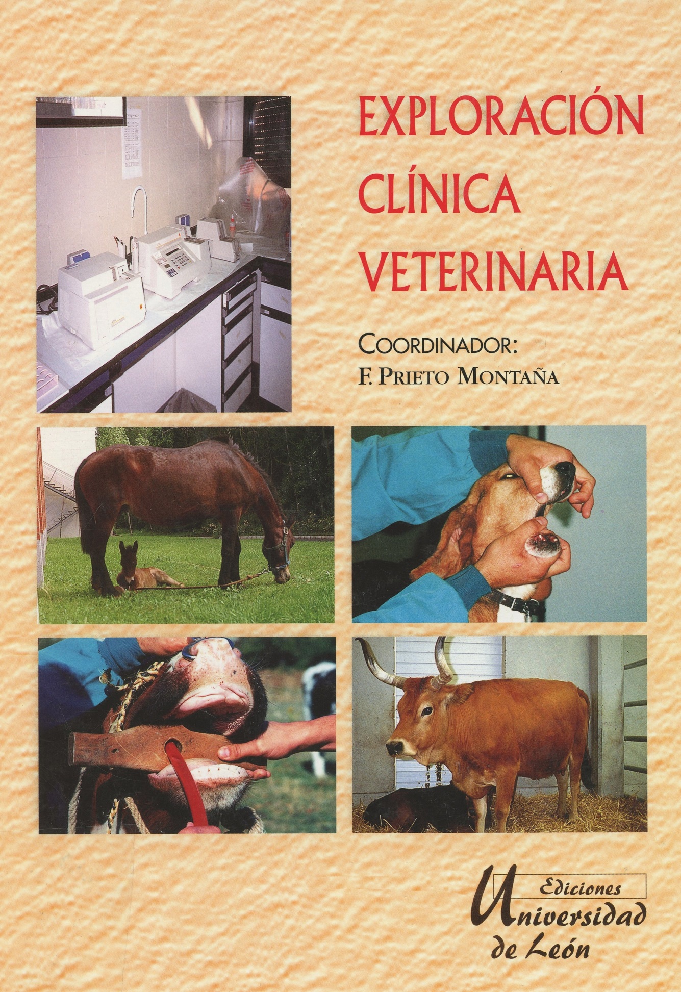Imagen de portada del libro Exploración clínica veterinaria
