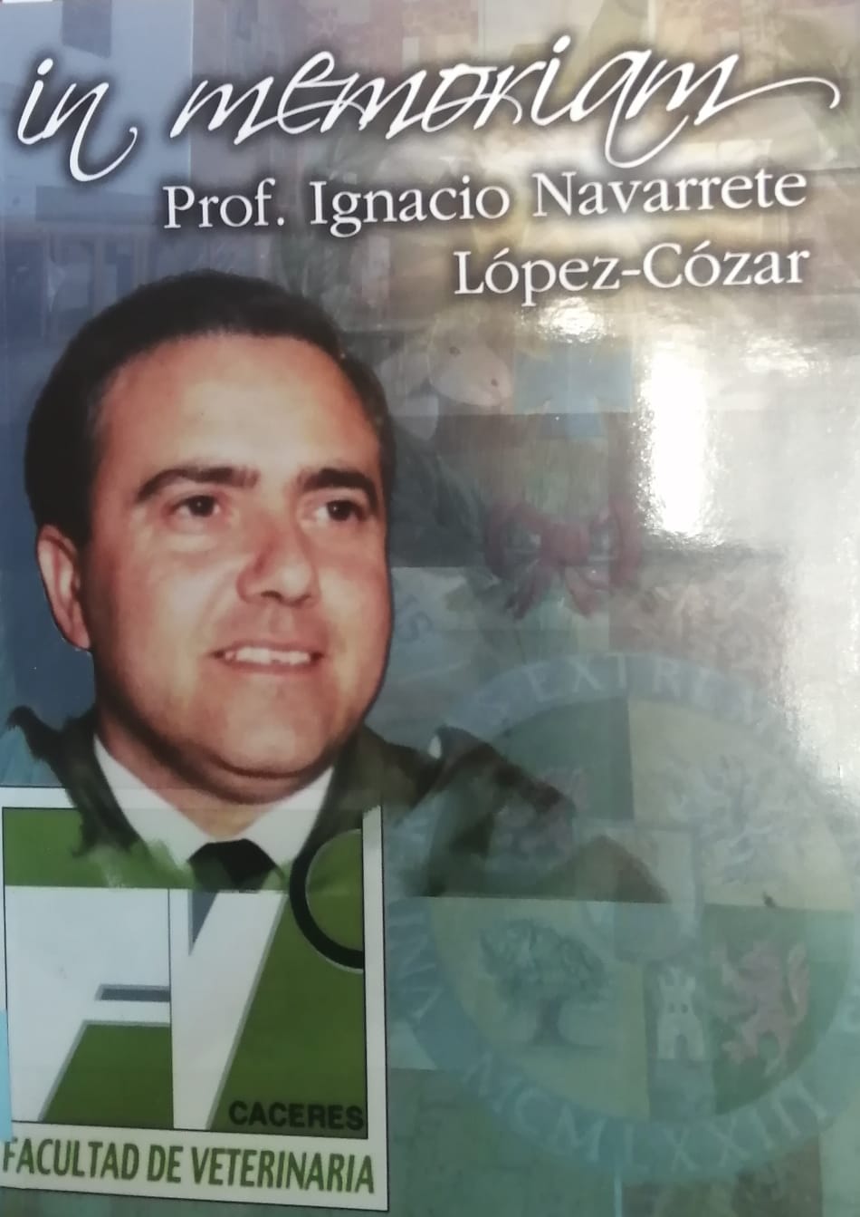 Imagen de portada del libro "In memoriam" al profesor Doctor D. Ignacio Navarrete López-Cózar