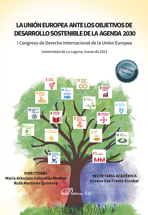 Imagen de portada del libro La Unión Europea ante los objetivos de desarrollo sostenible de la Agenda 2030