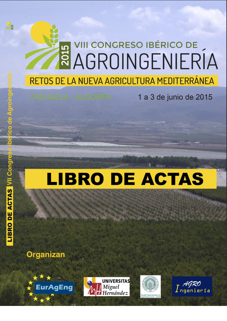 Imagen de portada del libro VIII Congreso Ibérico de agroingeniería