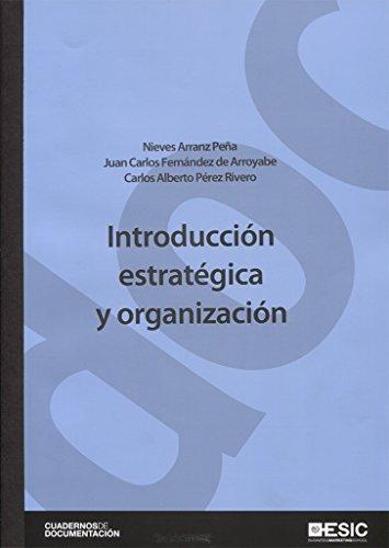 Imagen de portada del libro Introducción estratégica y organización