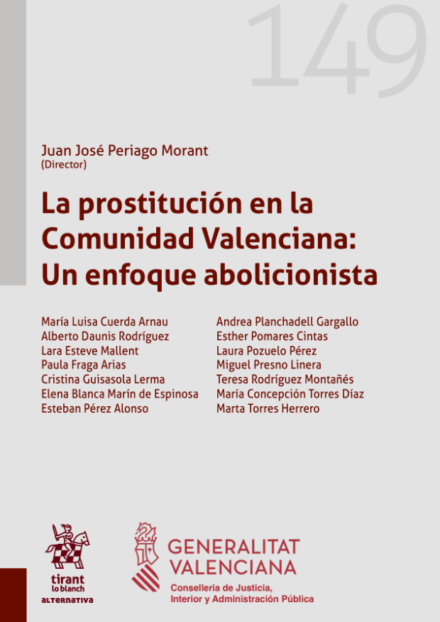 Imagen de portada del libro La prostitución en la Comunidad Valenciana