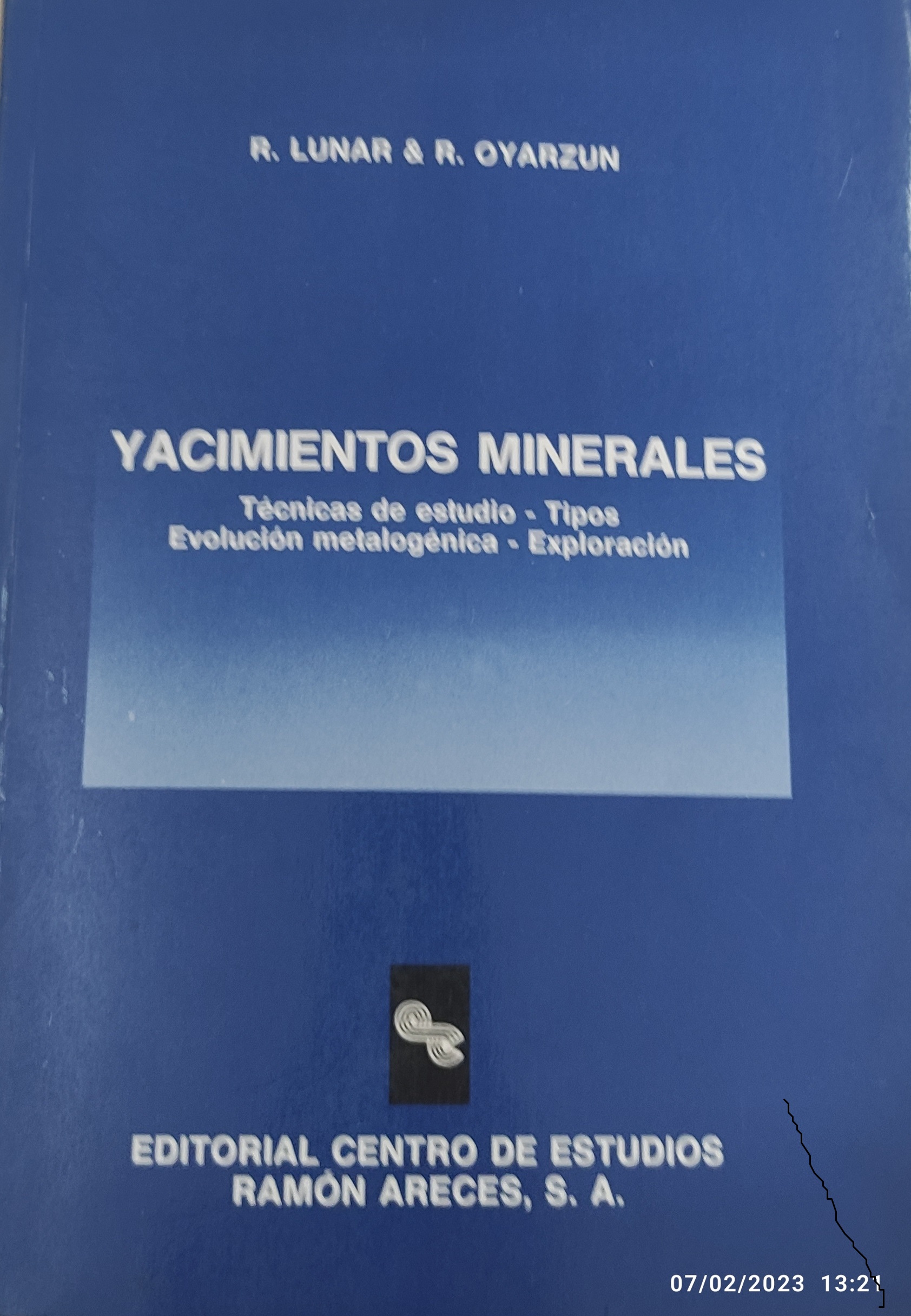 Imagen de portada del libro Yacimientos minerales