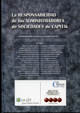 Imagen de portada del libro La responsabilidad de los administradores de sociedades de capital