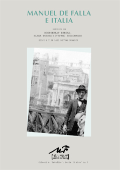 Imagen de portada del libro Manuel de Falla e Italia
