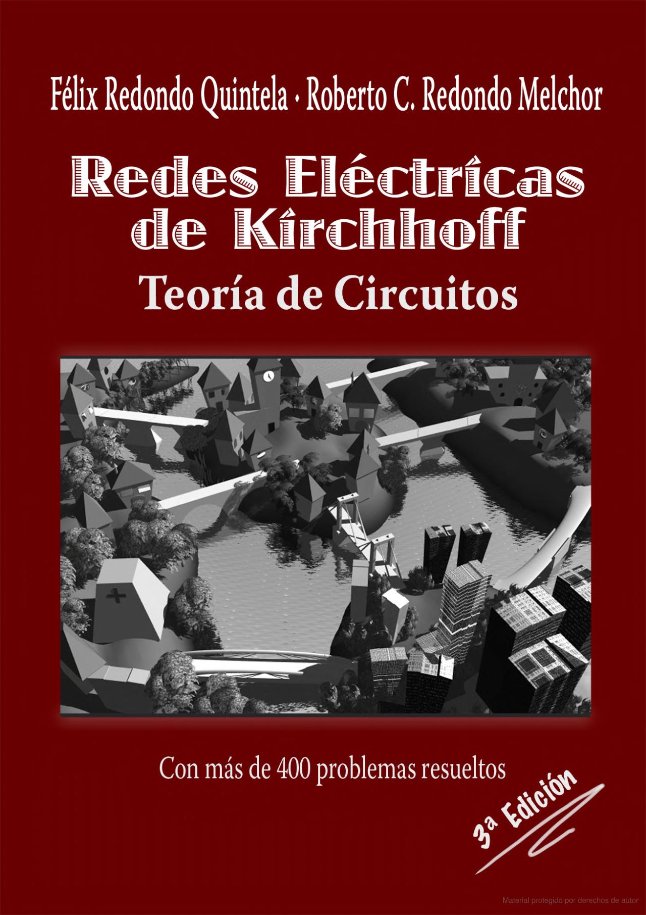 Imagen de portada del libro Redes eléctricas de Kirchhoff. Teoría de circuitos