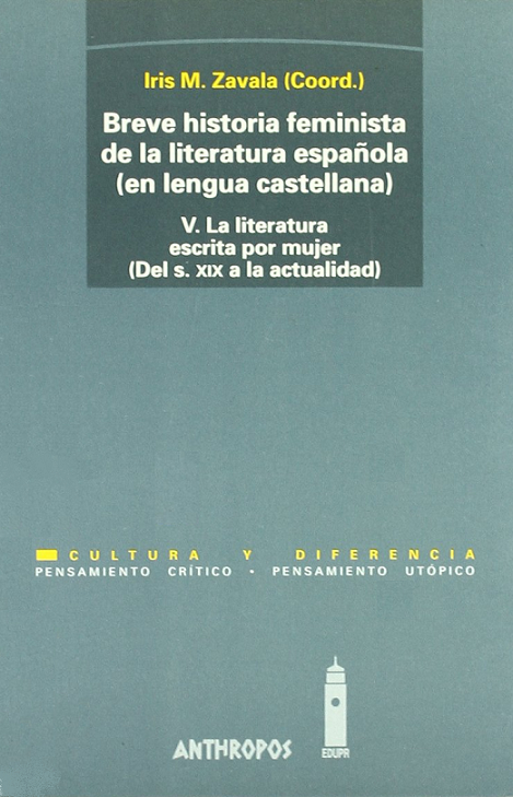 Imagen de portada del libro Breve historia feminista de la literatura española
