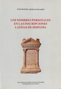 Imagen de portada del libro Los nombres personales en las inscripciones latinas de Hispania