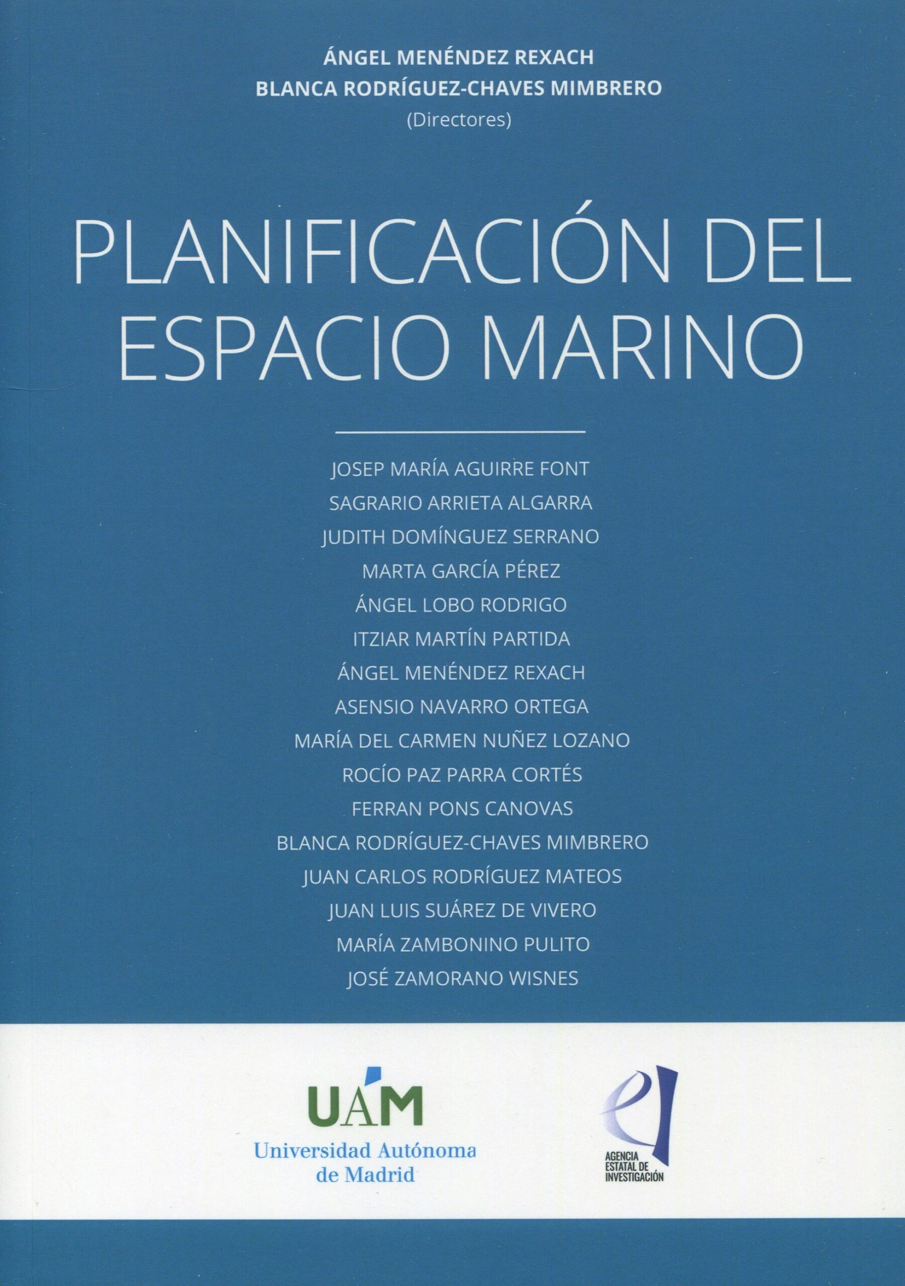 Imagen de portada del libro Planificación del espacio marino