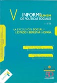Imagen de portada del libro Exclusión social y estado de bienestar en España