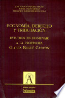 Imagen de portada del libro Economía, derecho y tributación