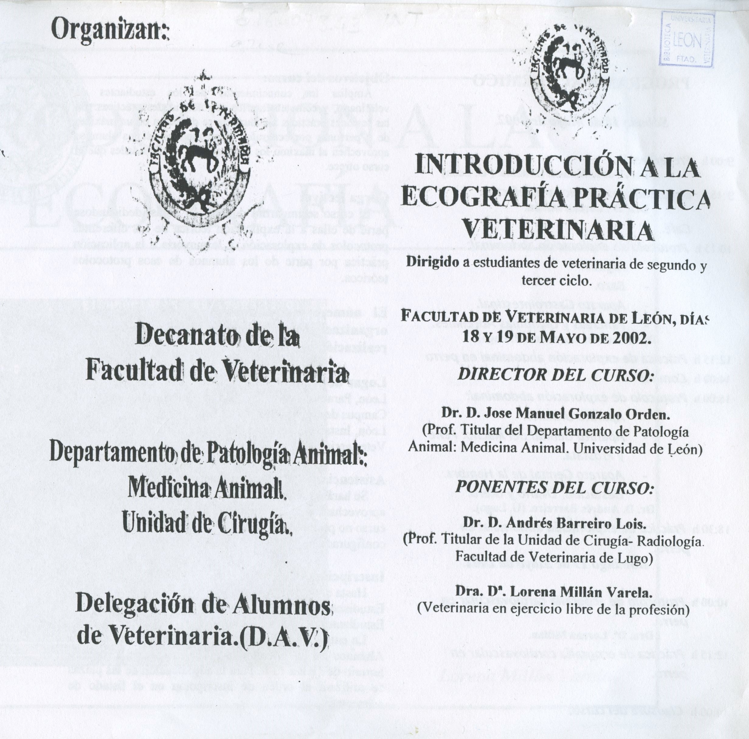 Imagen de portada del libro Introducción a la ecografía práctica veterinaria