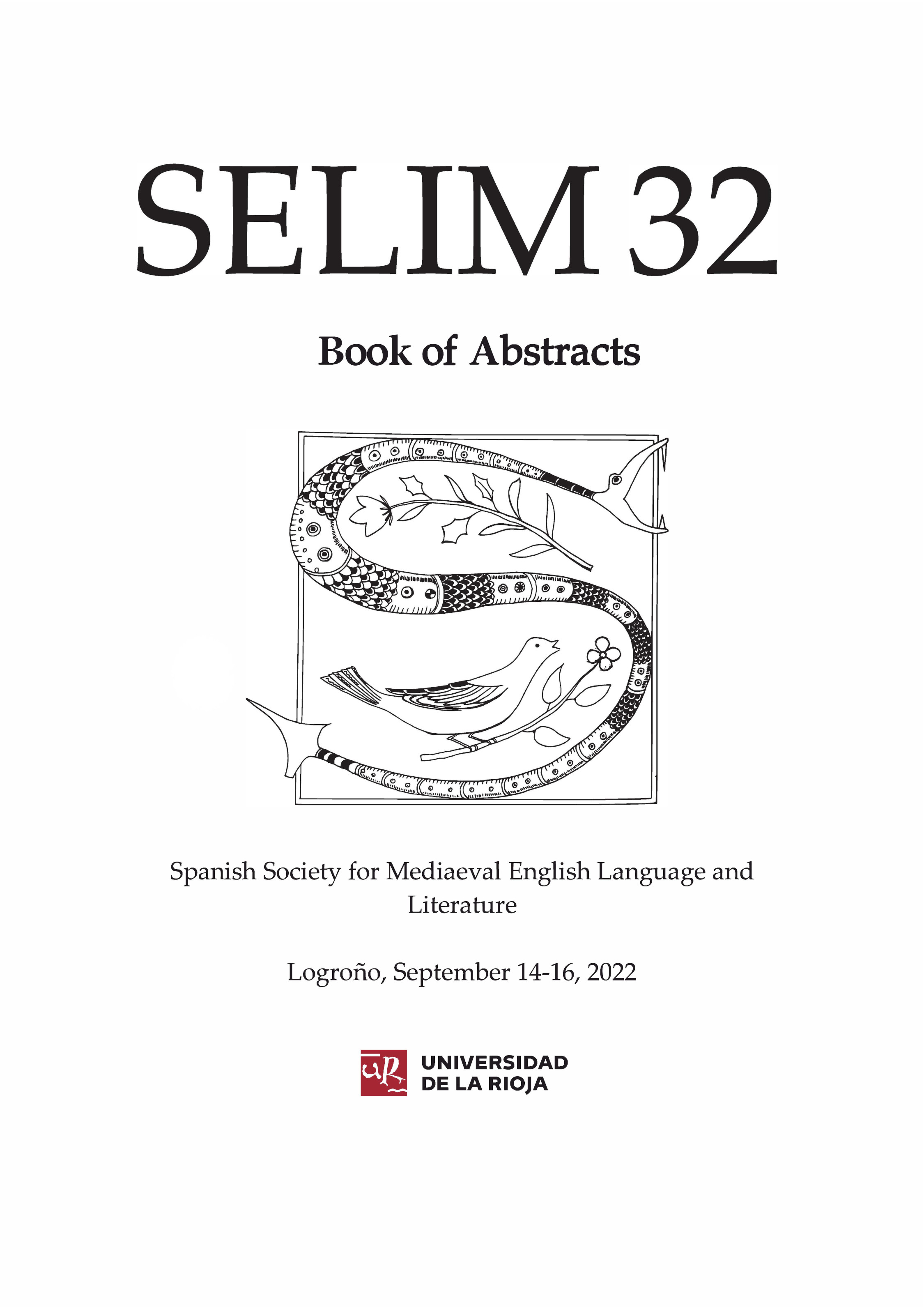 Imagen de portada del libro SELIM 32. Book of Abstracts